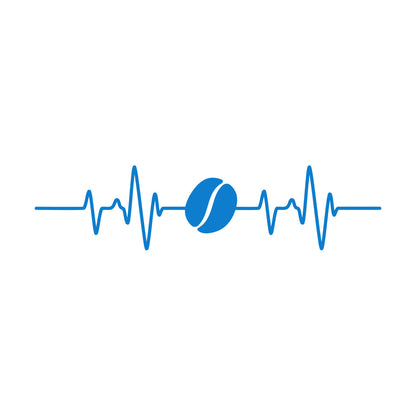 Wall Decals Pvc Coffee Pulse Coffee House Shop Bean Kitchen Dining Room Waterproof