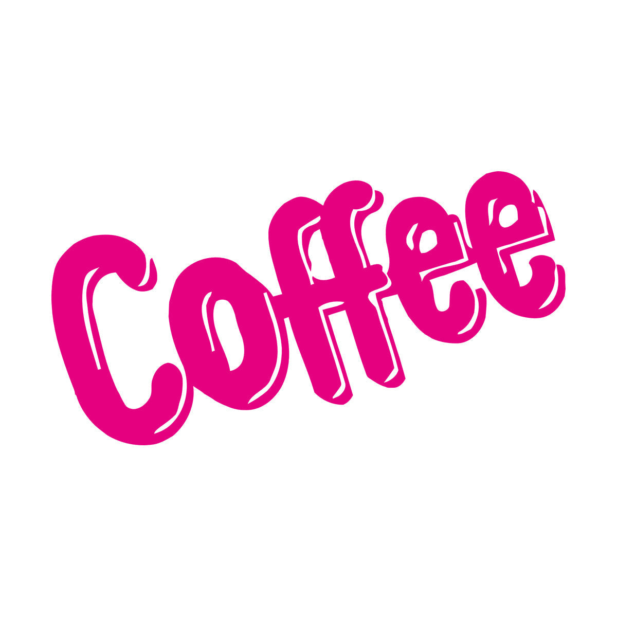 Lettering Stickers Coffee Tea Shop Restaurant Business It Won'T Fall Off