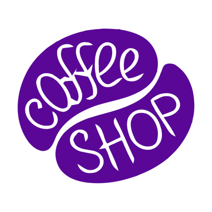 Vinyl Wall Stickers Coffee Tea Shop Restaurant Business Can Modify And Add Information