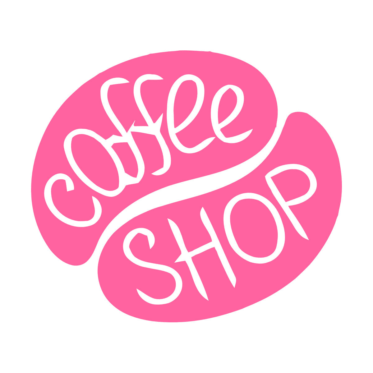 Vinyl Wall Stickers Coffee Tea Shop Restaurant Business Can Modify And Add Information