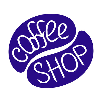 Vinyl Wall Stickers Coffee Tea Shop Restaurant Business Can Modify And Add Information