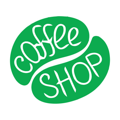 Vinyl Wall Stickers Coffee Tea Shop Restaurant Business Can Modify And Add Information