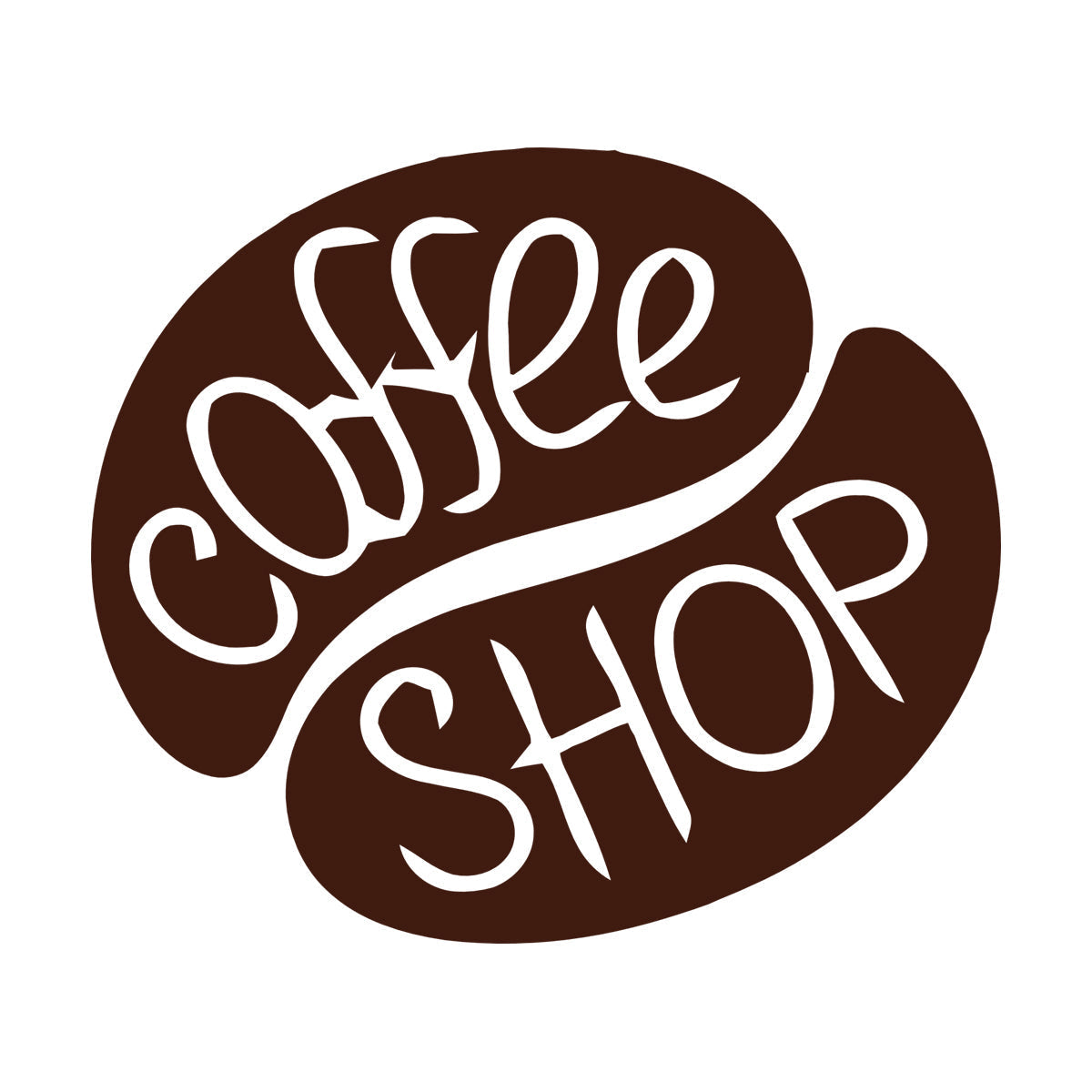 Vinyl Wall Stickers Coffee Tea Shop Restaurant Business Can Modify And Add Information