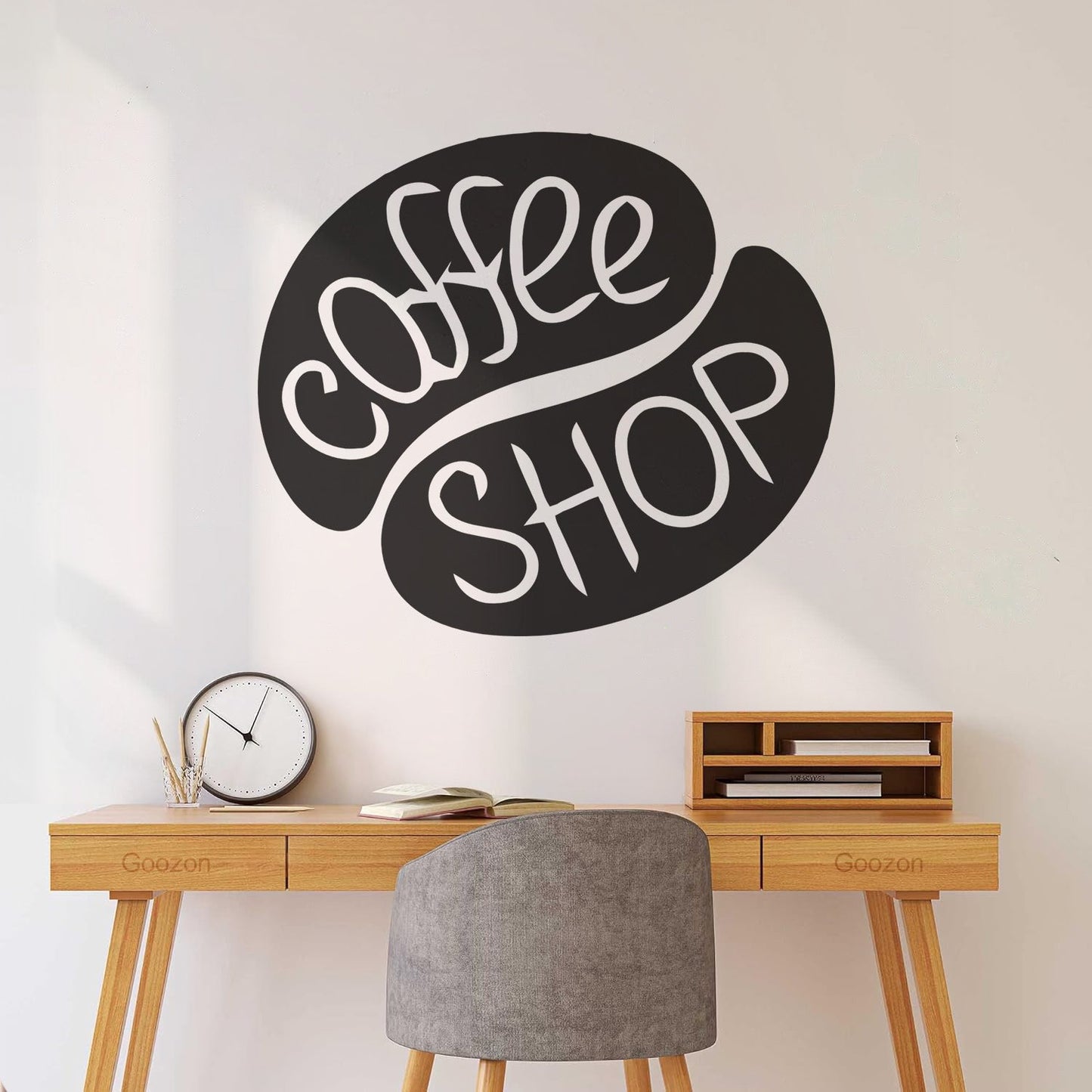 Vinyl Wall Stickers Coffee Tea Shop Restaurant Business Can Modify And Add Information