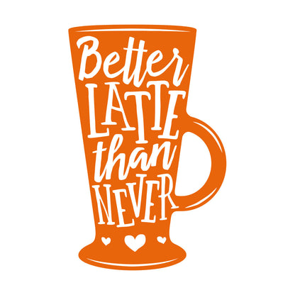 Wall Stickers Words On Coffee Mug Quotes About Coffee Removable Without Leaving Glue