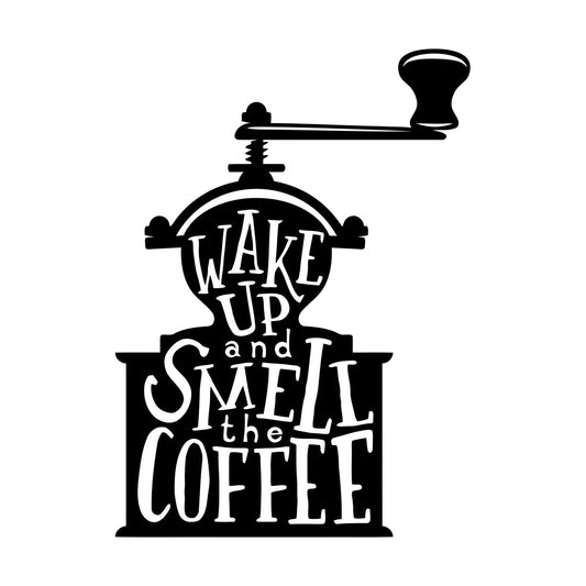 Fine Carving Decals Words On Coffee Grinder Quotes About Coffee Home Self Adhesive