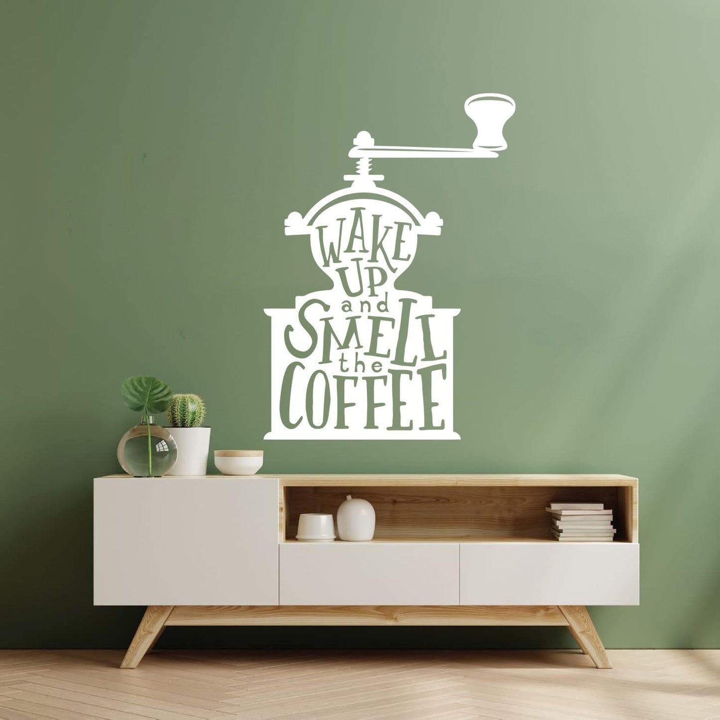 Fine Carving Decals Words On Coffee Grinder Quotes About Coffee Home Self Adhesive