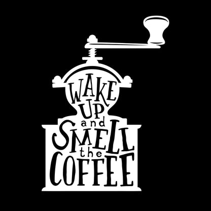 Fine Carving Decals Words On Coffee Grinder Quotes About Coffee Home Self Adhesive