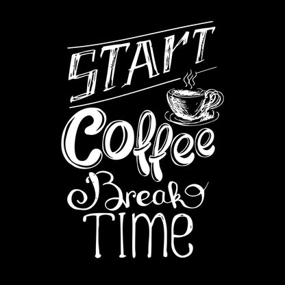 Lettering Decals Start Coffee Break Time Lettering Kitchen Cup Equipped With Transfer Film Kit