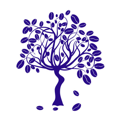 Engraving Decals Coffee Tree Fruit Ripe Smell The Aroma Coffee Bar Can Modify And Add Information