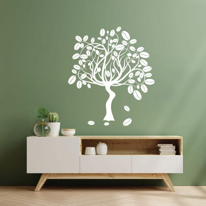 Engraving Decals Coffee Tree Fruit Ripe Smell The Aroma Coffee Bar Can Modify And Add Information