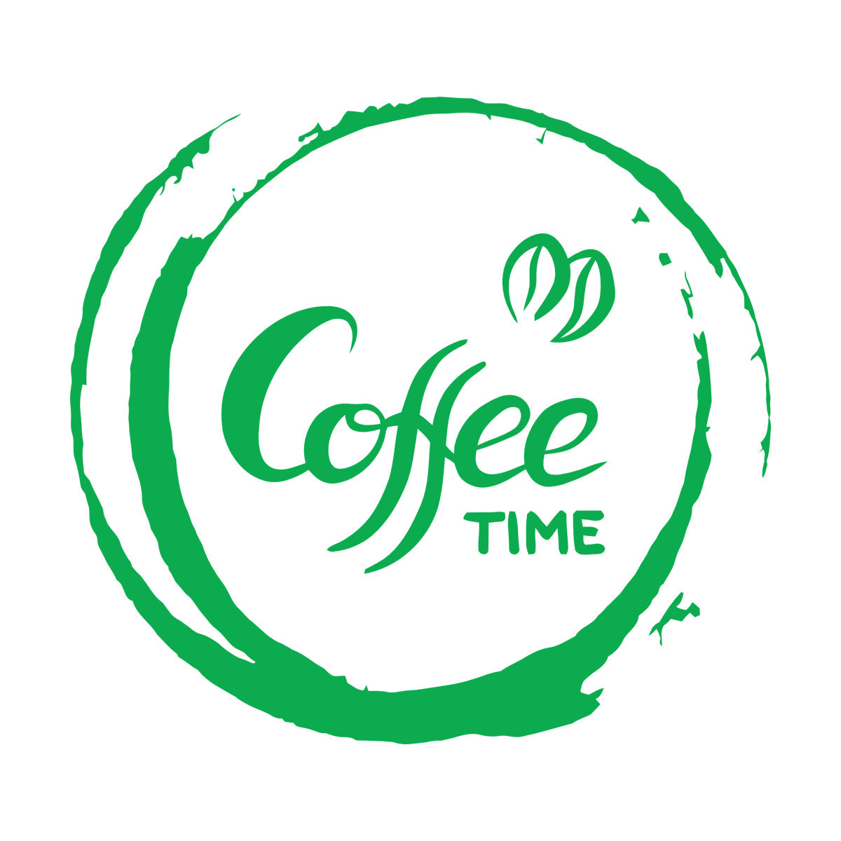 Fine Carving Decals Coffee Time Kitchen Cafe Home Store Decoration