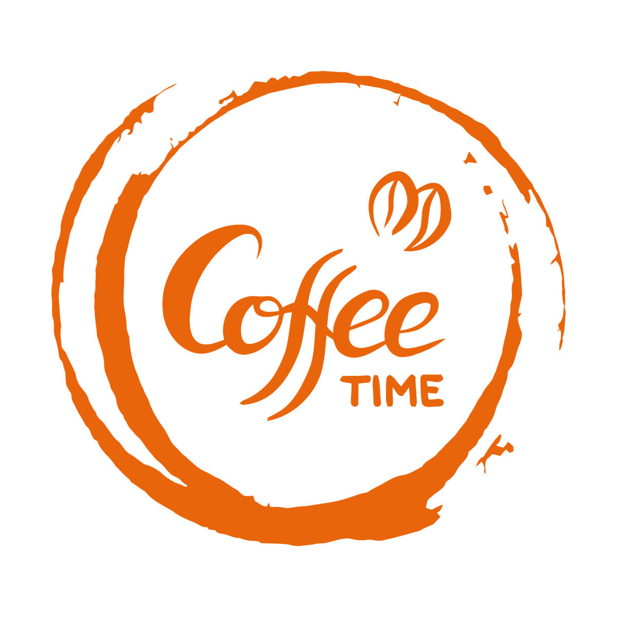 Fine Carving Decals Coffee Time Kitchen Cafe Home Store Decoration