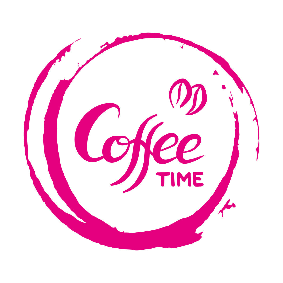 Fine Carving Decals Coffee Time Kitchen Cafe Home Store Decoration