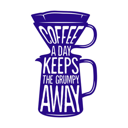 Engraving Stickers Words On Coffee Pot Quotes About Coffee Removable Without Leaving Glue