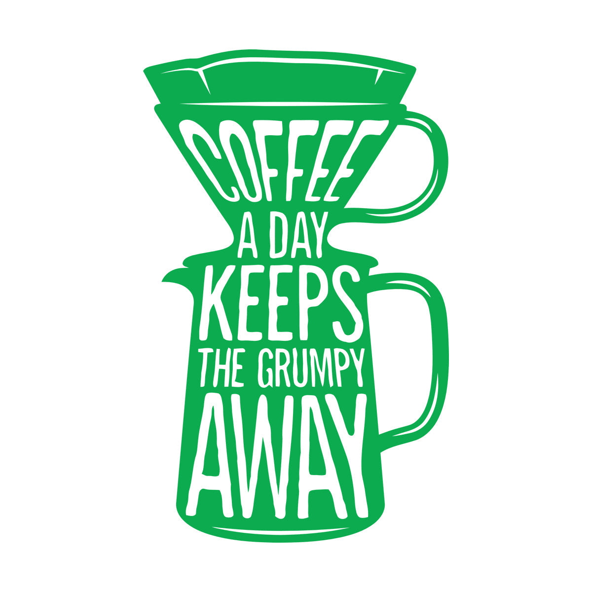 Engraving Stickers Words On Coffee Pot Quotes About Coffee Removable Without Leaving Glue