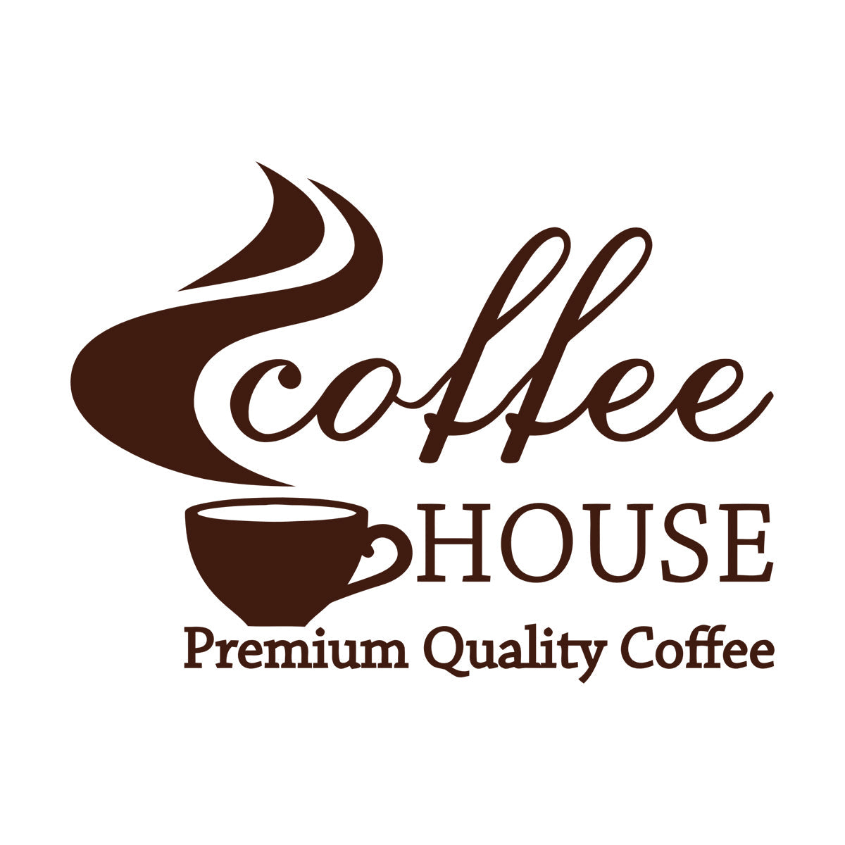 Coffee House Cafe Bar Premium Quality Coffee Cup Mural And Wall Vinyl Decal Art Mural Painting