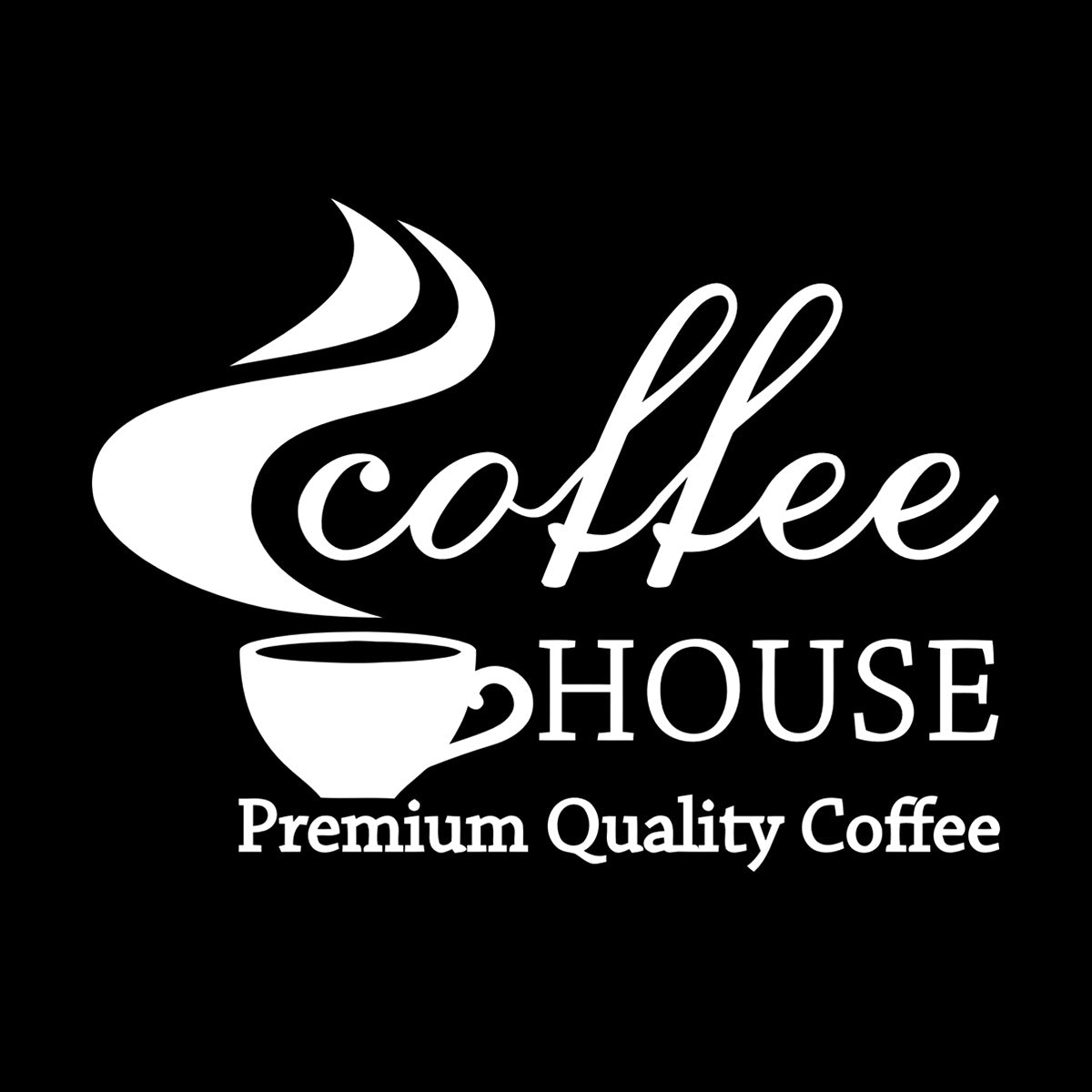Coffee House Cafe Bar Premium Quality Coffee Cup Mural And Wall Vinyl Decal Art Mural Painting