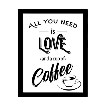 Wall Stickers Paster Paper Coffee House Cafe Cup Lover Shop Love Quote Multiple Size Options