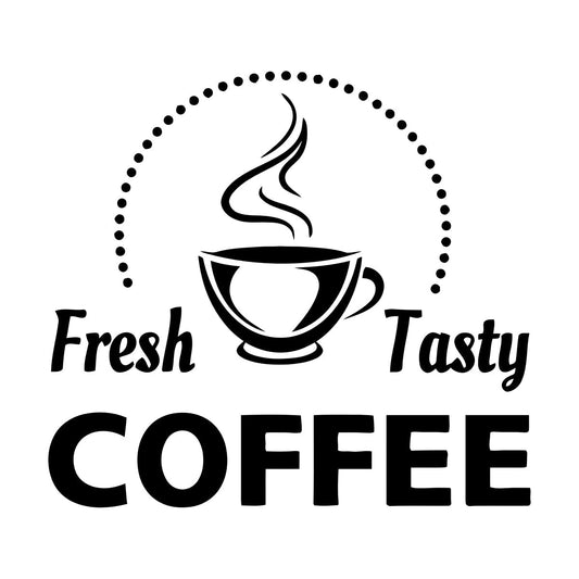 Wall Stickers Coffee House Cup Cafe Ation Personalized Customization