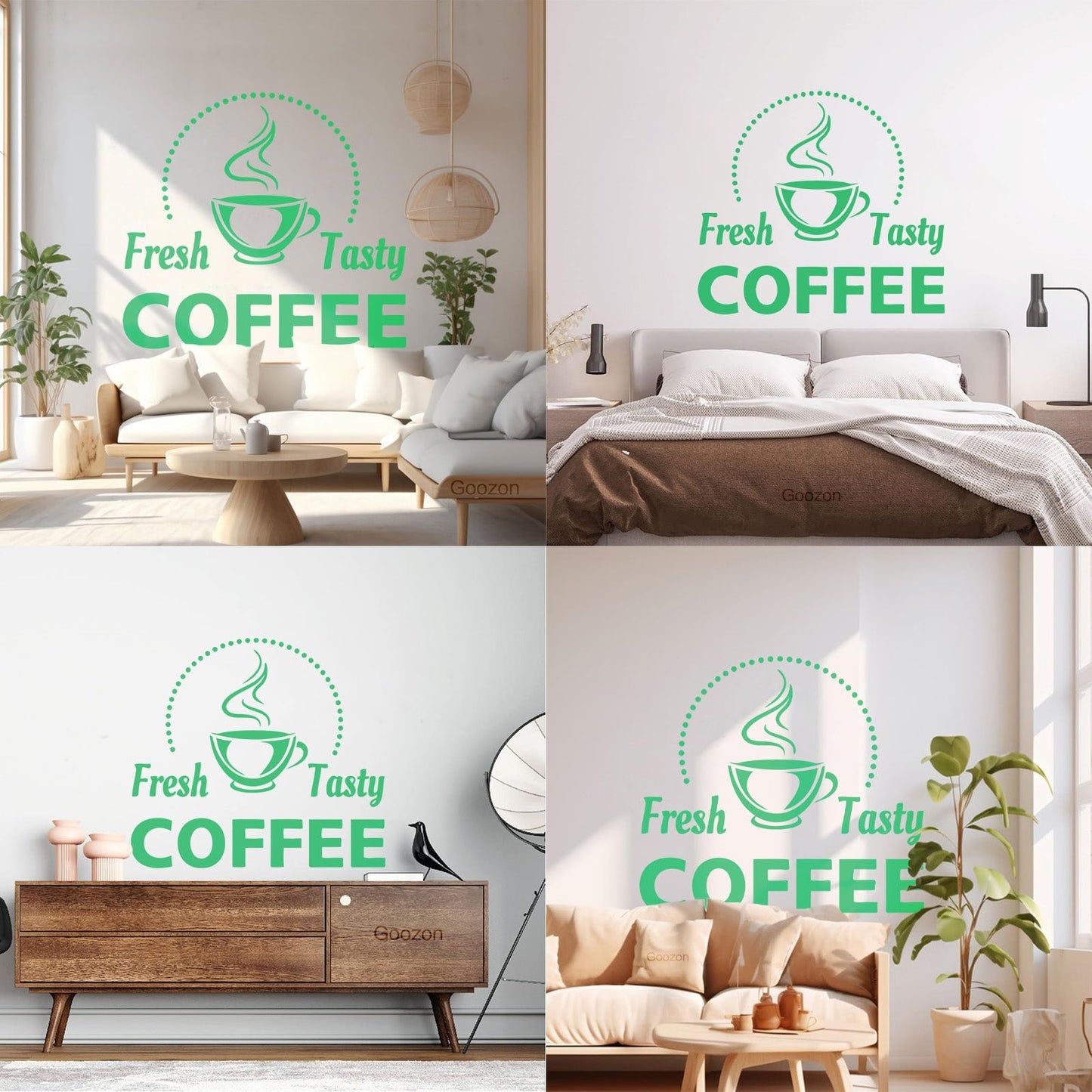 Wall Stickers Coffee House Cup Cafe Ation Personalized Customization
