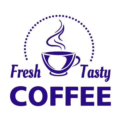 Wall Stickers Coffee House Cup Cafe Ation Personalized Customization