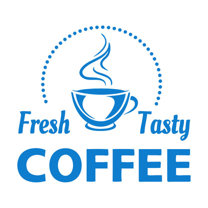 Wall Stickers Coffee House Cup Cafe Ation Personalized Customization