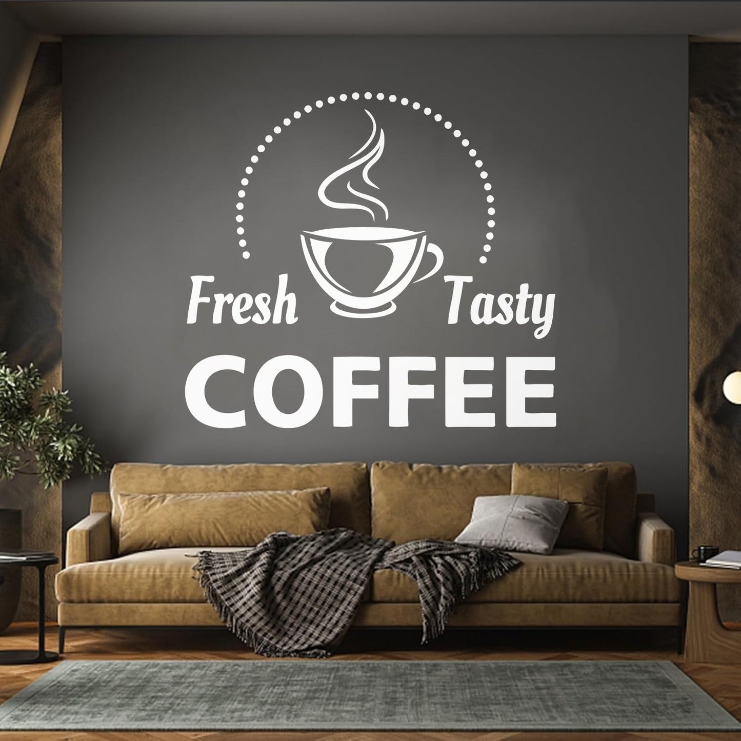 Wall Stickers Coffee House Cup Cafe Ation Personalized Customization