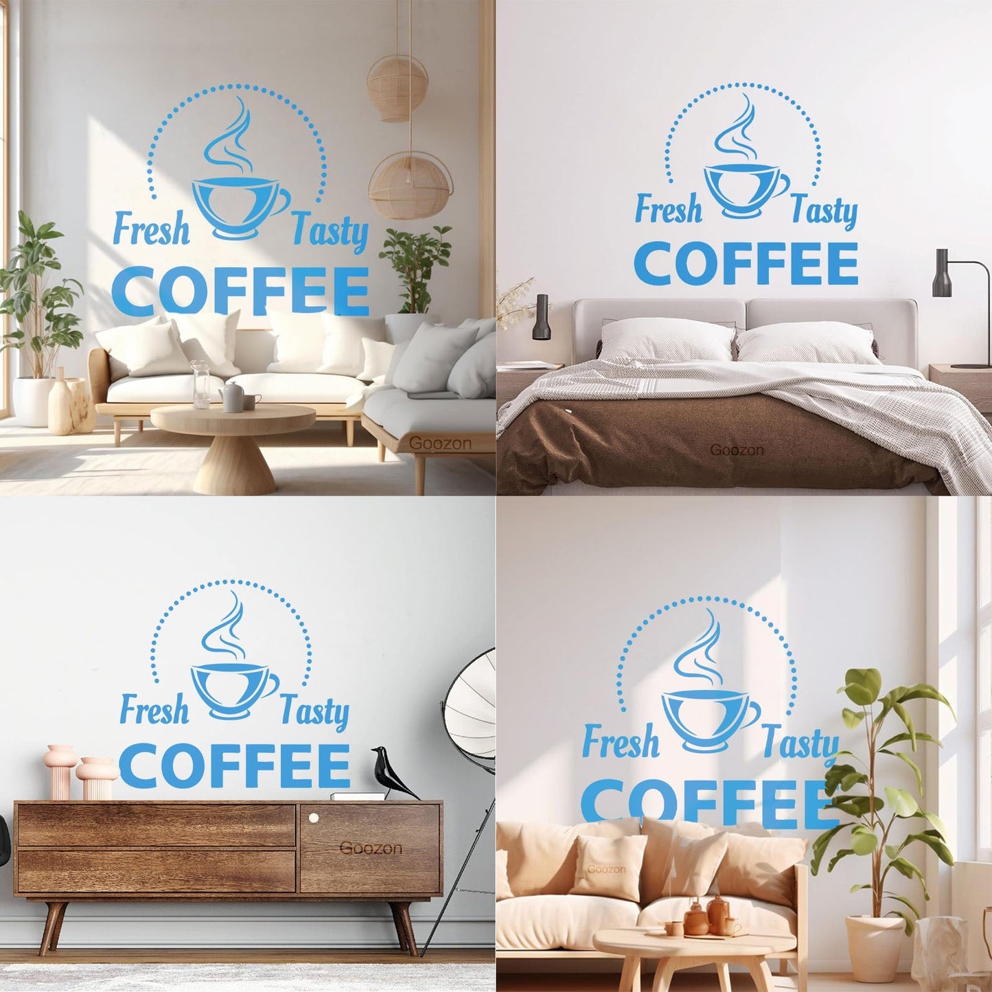 Wall Stickers Coffee House Cup Cafe Ation Personalized Customization