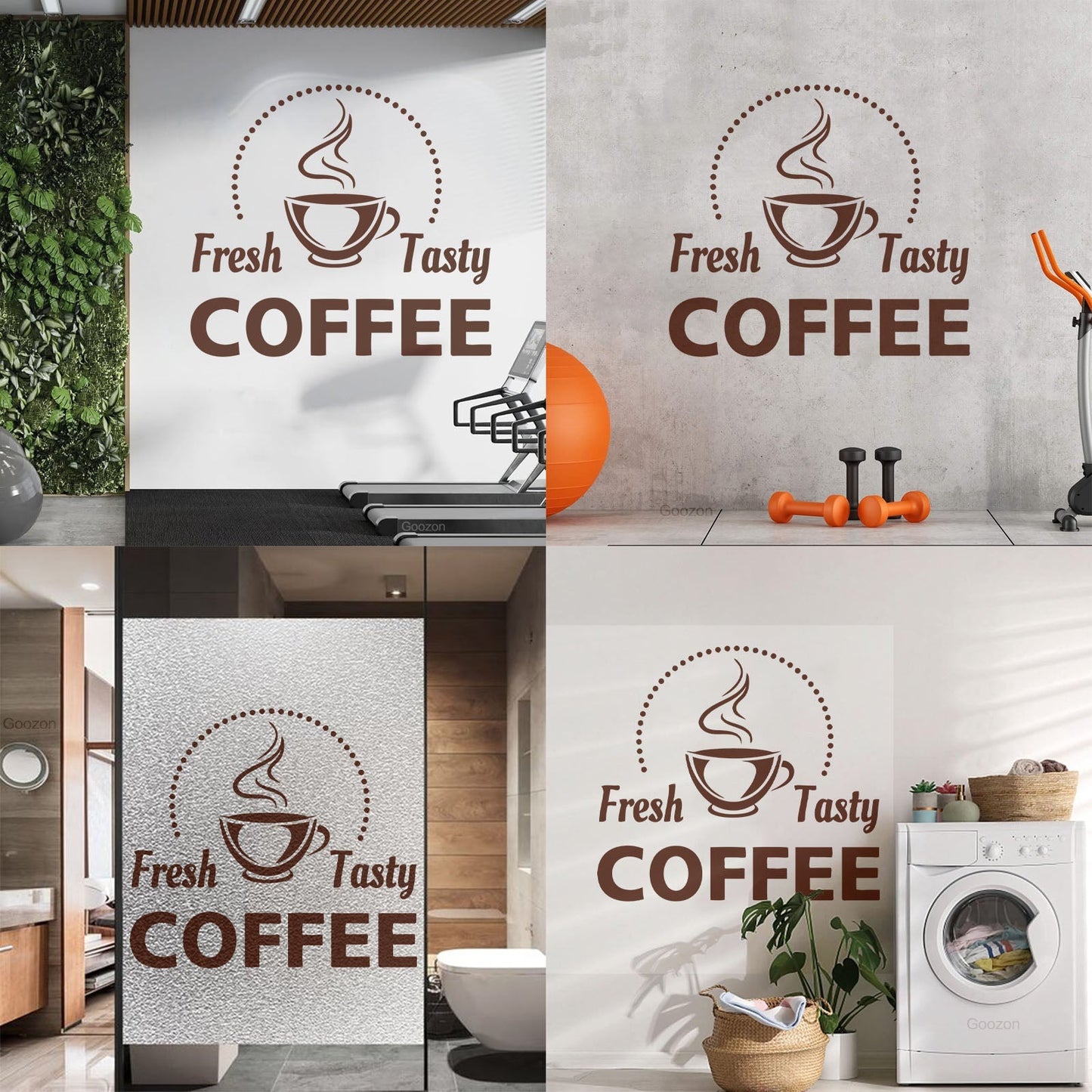 Wall Stickers Coffee House Cup Cafe Ation Personalized Customization
