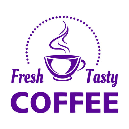 Wall Stickers Coffee House Cup Cafe Ation Personalized Customization