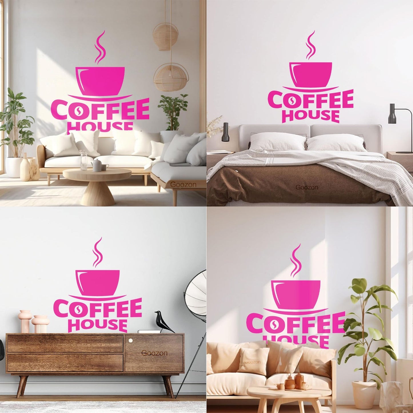 Fine Carving Decals Coffee House Cup Of Coffee Cafe Can Modify And Add Information