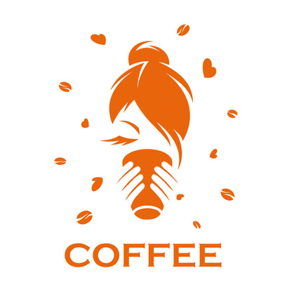 Coffee House Kitchen Dining Cafe Vinyl Art Sticker Art Decoration