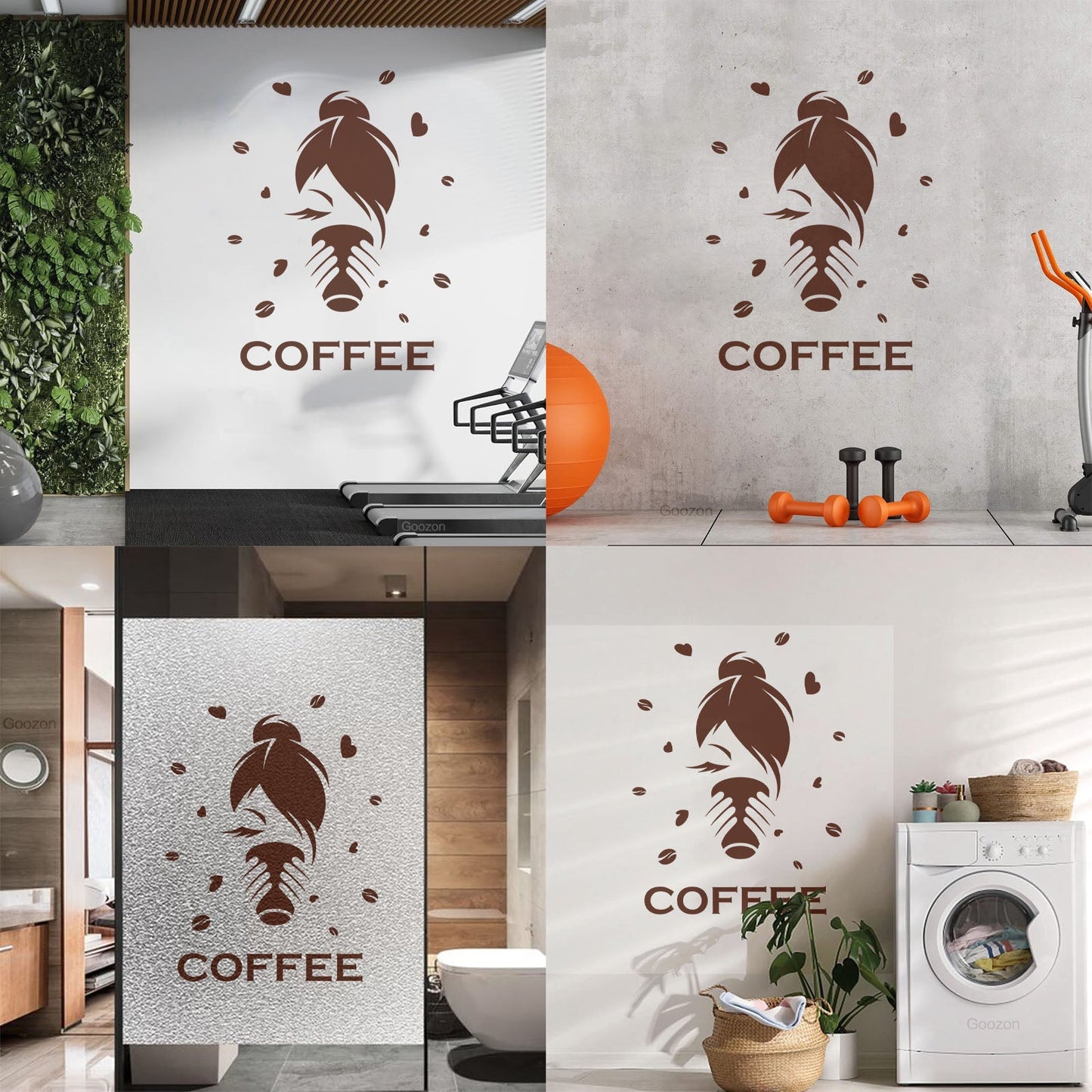 Coffee House Kitchen Dining Cafe Vinyl Art Sticker Art Decoration