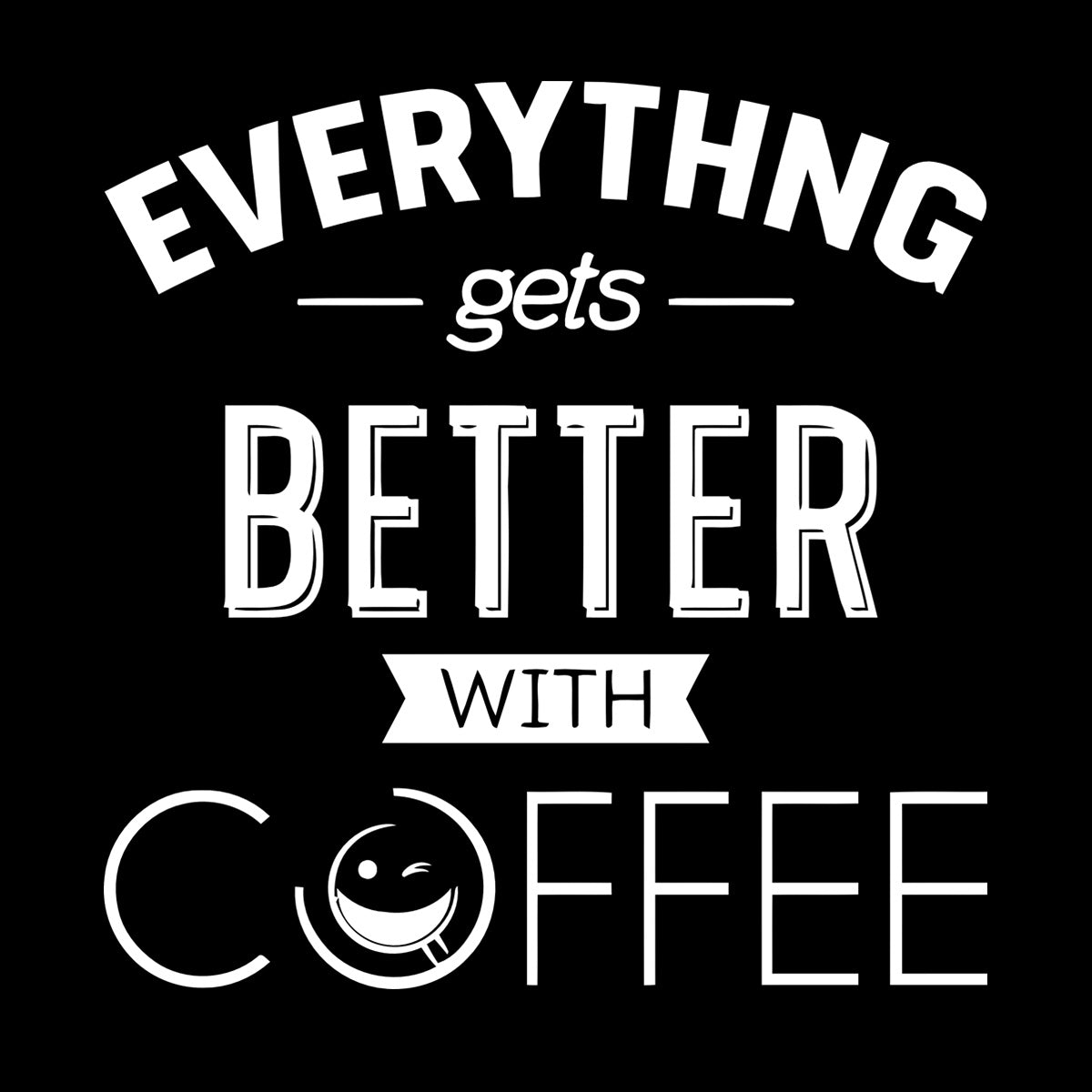 Wall Decals Paster Paper Coffee House Positive Quote Kitchen Dining Store Decoration