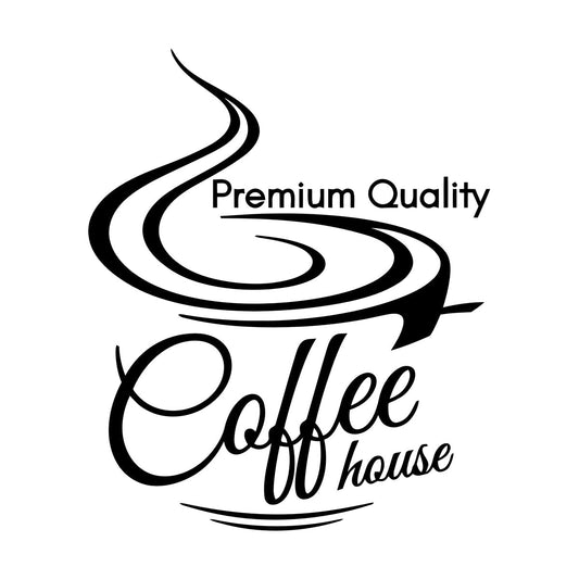 Vinyl Wall Stickers Coffee House Premium Quality Cups Cafe Tattoo Culture