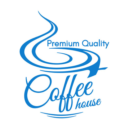 Vinyl Wall Stickers Coffee House Premium Quality Cups Cafe Tattoo Culture