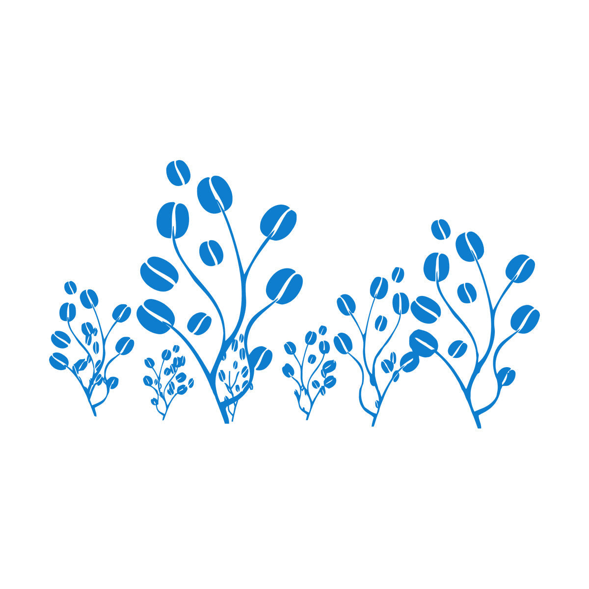 Engraving Decals Coffee House Tree Forest Kitchen Do Not Damage The Wall Surface