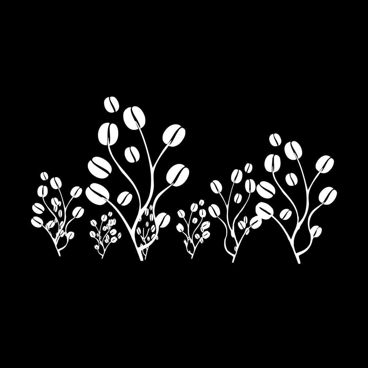 Engraving Decals Coffee House Tree Forest Kitchen Do Not Damage The Wall Surface