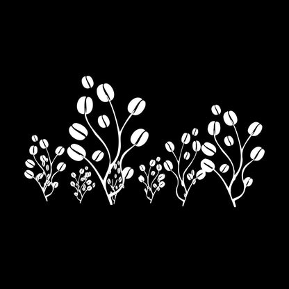 Engraving Decals Coffee House Tree Forest Kitchen Do Not Damage The Wall Surface