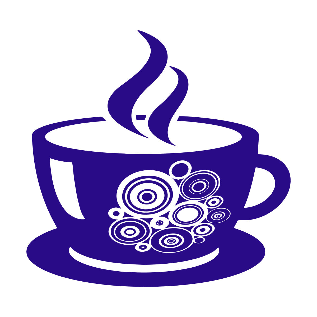 Lettering Stickers Coffee Shop Cup Wall Beautification