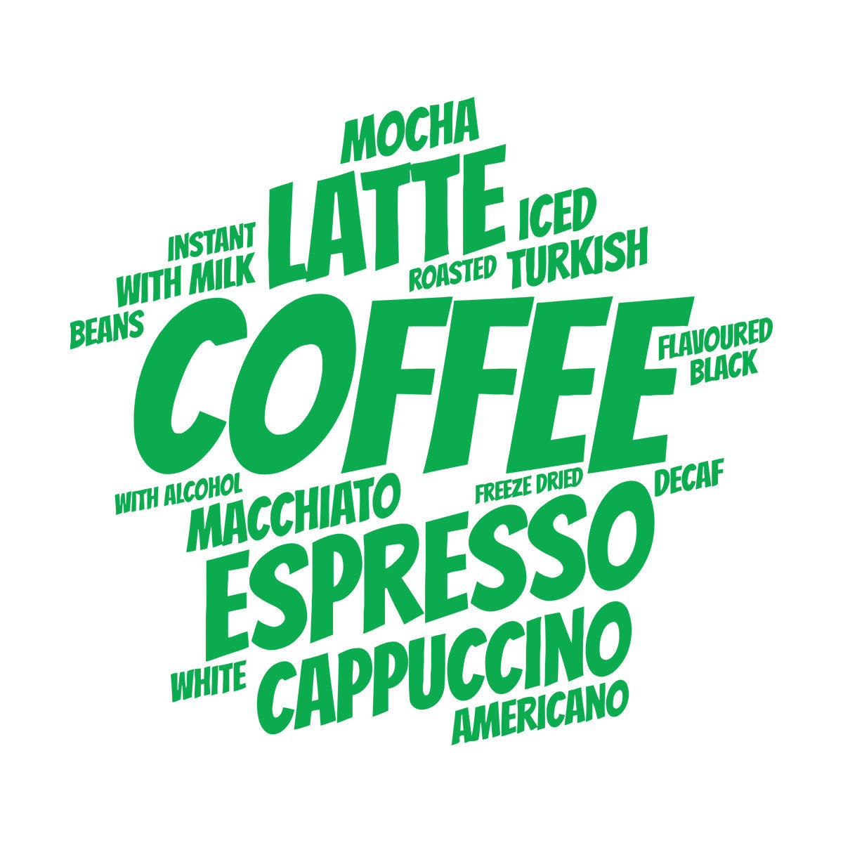 Coffee Shop Ation Words Kitchen Cafe Wall Decals Paster Paper Car Body Decoration