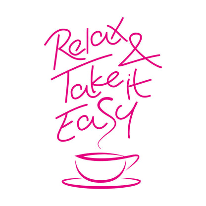 Wall Decals Coffee Shop Quote Cup House Ation Idea Glass Stickers