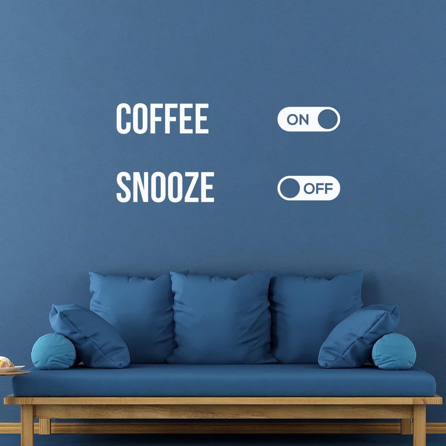 Vinyl Art Sticker Coffee Time Drinking Cafe House Shop Art Mural Painting