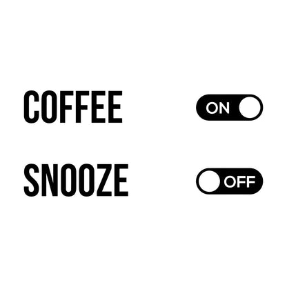 Vinyl Art Sticker Coffee Time Drinking Cafe House Shop Art Mural Painting