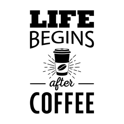 Wall Decals Paster Paper Coffee To Go Bar Quote House Kitchen Dining Can Modify And Add Information