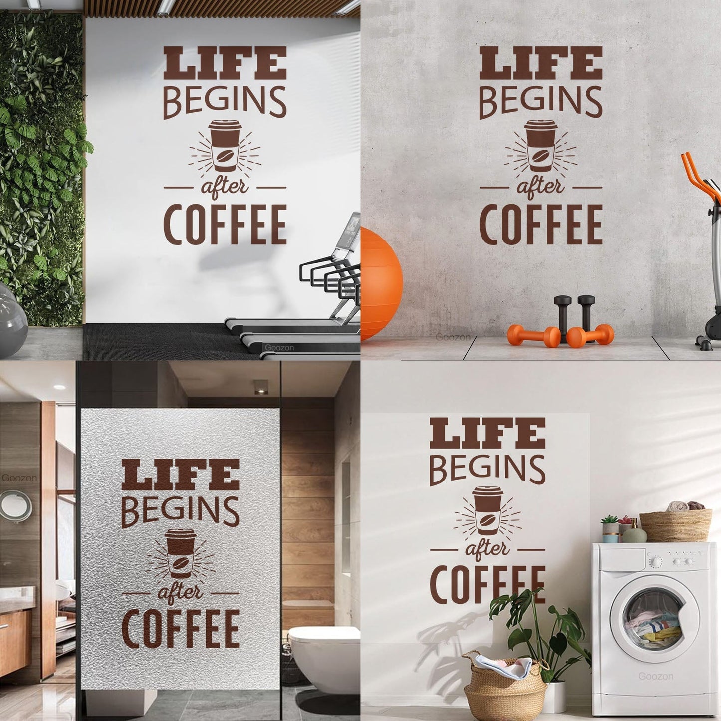 Wall Decals Paster Paper Coffee To Go Bar Quote House Kitchen Dining Can Modify And Add Information
