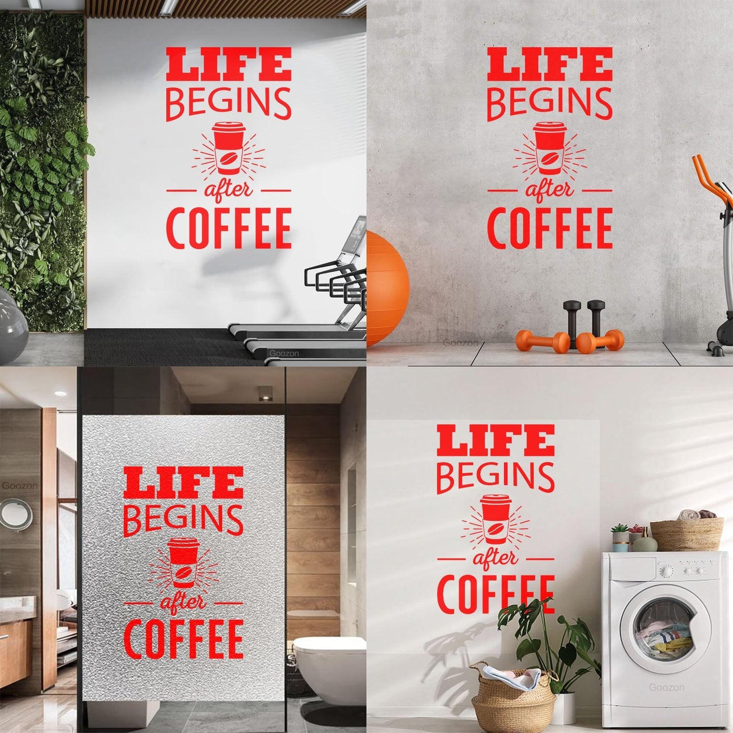 Wall Decals Paster Paper Coffee To Go Bar Quote House Kitchen Dining Can Modify And Add Information
