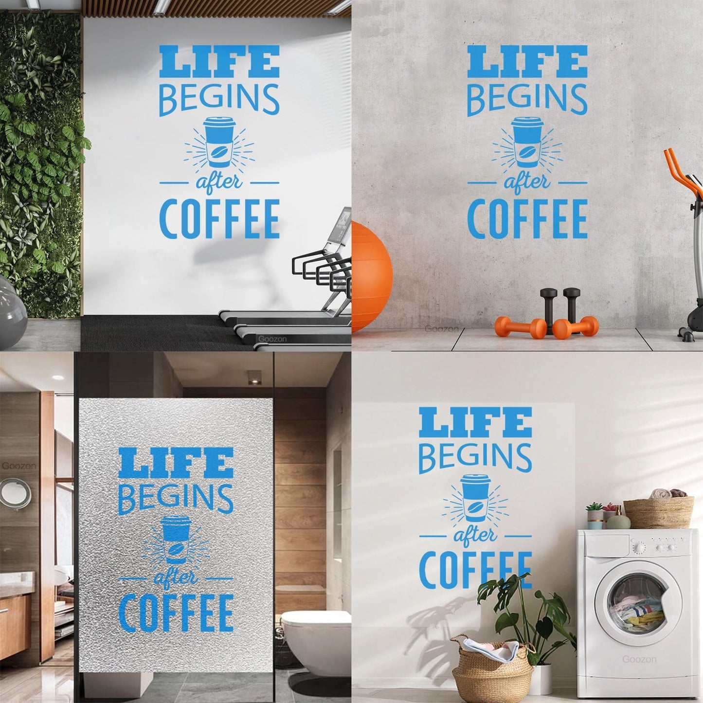 Wall Decals Paster Paper Coffee To Go Bar Quote House Kitchen Dining Can Modify And Add Information