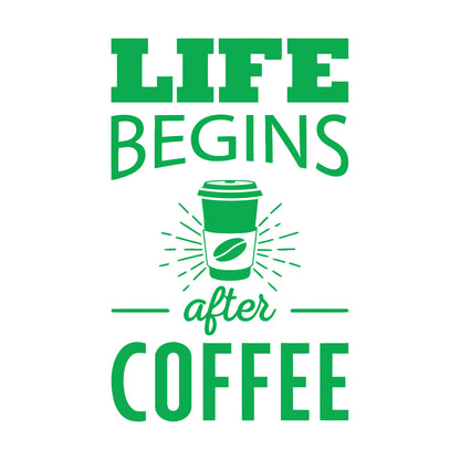 Wall Decals Paster Paper Coffee To Go Bar Quote House Kitchen Dining Can Modify And Add Information